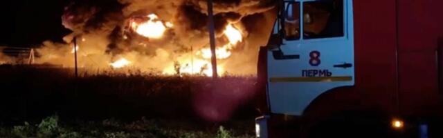 Ukraina tabas droonidega nelja olulist Venemaa naftarajatist