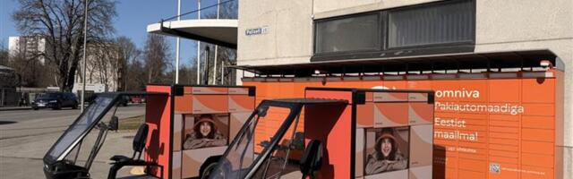 Ominva hakkab Tallinnas pakke laiali vedama kaubaratastega