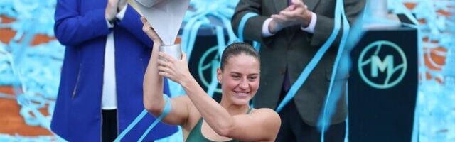 Kostjuk teenis karjääri esimese WTA 1000 turniirivõidu