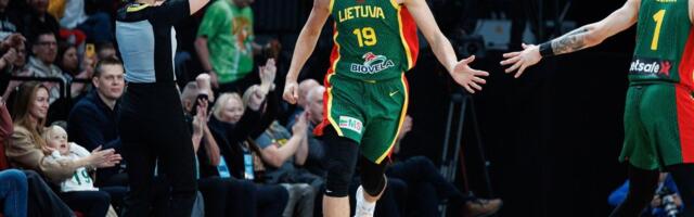 Куртінаітас підбадьорював молоду Естонію, тоді як Литва у цей великий баскетбольний вечір сфокусувалася на "почти" відході своєї легенди.