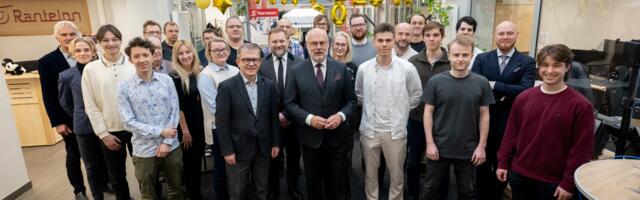 President tutvus Eesti tehnoloogiaga, mis jõuab Ukraina lahinguväljale