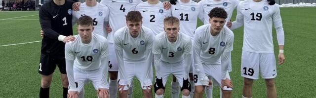 Eesti U-21 jalgpallikoondis jäi EM-valikturniiril Islandile alla