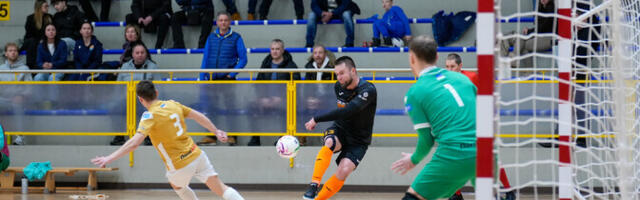 Saalijalgpalli meistriliigas selgusid poolfinaalpaarid