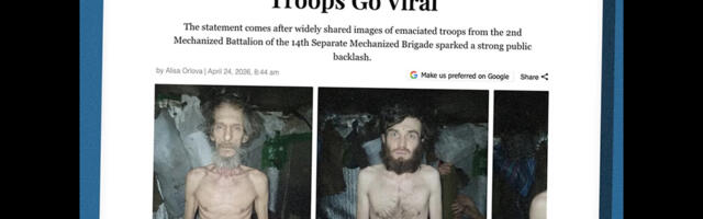 Ukrainat šokeerivad pildid nälginud sõduritest