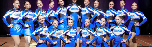 Eesti saadab cheerleadingu Euroopa meistrivõistlustele 96 sportlast