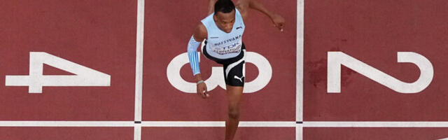 400 meetri maailmameister tegi võimsa avalduse 100 meetris