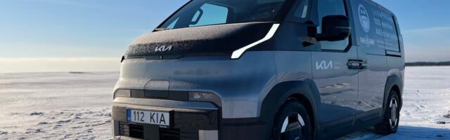 Proovisõit: Kas elektriline Kia PV5 Cargo on hea kaubik ka tõsise talvega?