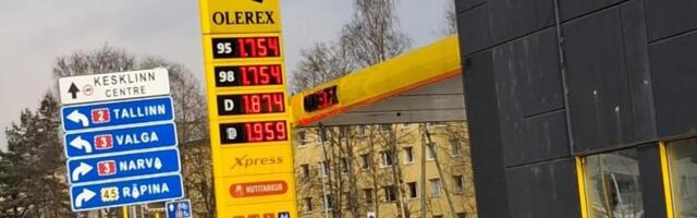 FOTOD | Käib närvide mäng. Bensiini ja diisli hinnad tüürivad Eesti tanklates 2 eurole üha lähemale