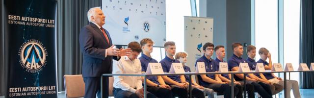 Selgusid Team Estonia Autosport 2026 liikmed