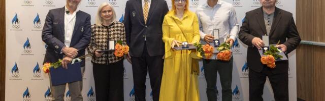 EOK andis teenetemärgid kuuele sporditegelasele, kes on aastakümneid Eesti sporti edendanud