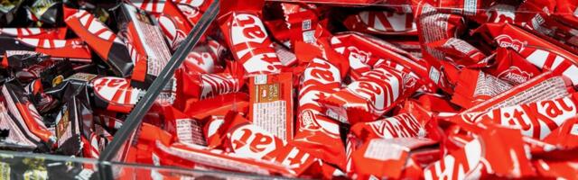 Euroopas varastati 12 tonni KitKati šokolaadi