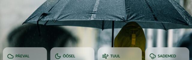 ILMATEADE | Järgnevad päevad toovad rahulikuma ilma, kuid sajuhoogudest veel ei pääse