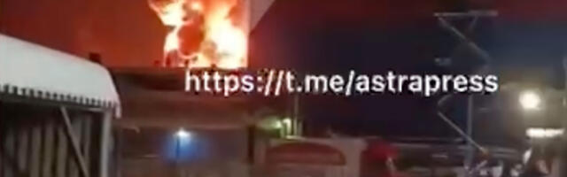 VIDEO: inimesed põgenesid paaniliselt Pihkva oblasti droonirünnaku eest