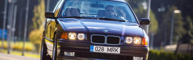 Retrosõit: Eesti kõige ägedama Alpina kapoti all on brutaalne V-8