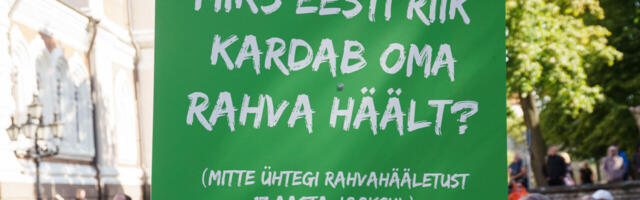 Естонський народ останній раз самостійно вирішував щось 21 з половиною роки тому, і навіть тоді у атмосфері масштабної державно фінансованої пропаганди.