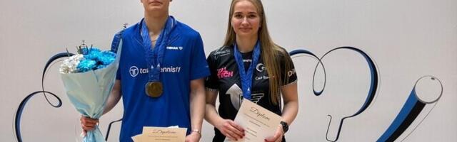 Lauatennise Eesti meistriteks krooniti taaskord Lehtlaan ja Avameri