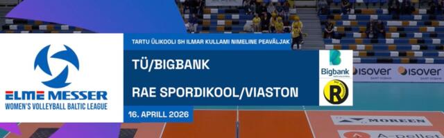 TÄISPIKKUSES | Vaata uuesti TÜ/Bigbank - Rae Spordikool/VIASTON kohtumist!