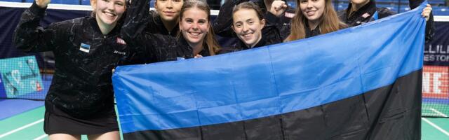 Eesti sulgpallinaiskond jõudis esmakordselt EMi finaalturniirile