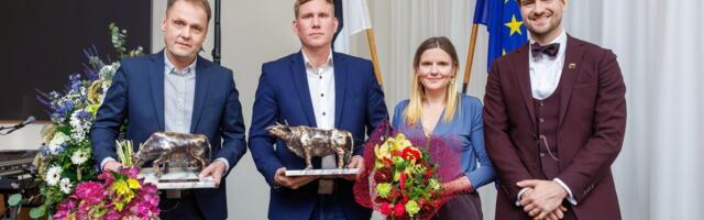Selgusid möödunud aasta parimad karjakasvatajad: parim piimakarjakasvataja on Jaanus Kiisk, parimad lihaveisekasvatajad Marko ja Lisanna Hiiemäe