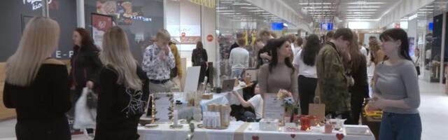 Lõuna-Eesti õpilasfirmade kevadlaadal oli ligi 90 osalejat