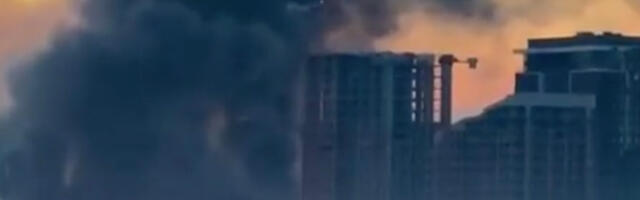 VIDEO: Kiievis sai tabamuse Ukraina kaitsetööstuse hoone