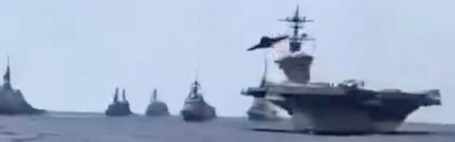 Meedia: USA lennukikandja sai pihta ja liigub tagasi USA-sse