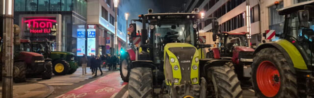 EESTI PÕLLUMEHED PROTESTIVAD TÄNA BRÜSSELIS KOOS 10 000 EUROOPA PÕLLUMEHEGA