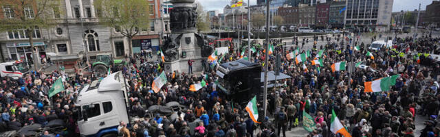 Iiri politsei ajas kütuse hinnatõusu vastu protestijad laiali