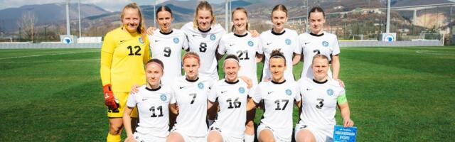 Eesti jalgpallinaiskond alustas MM-valiksarja kaotusega Bosnia ja Hertsegoviinale