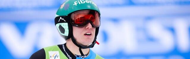 Торміс Лайне досяг п'єдесталу на найважчому в світі гігантському слаломі до кінця сезону.