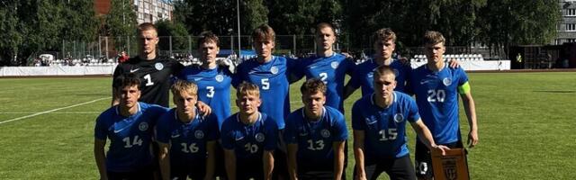 Eesti U-19 jalgpallikoondis pööras Leedu vastu kaotusseisu võiduks