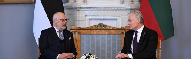 Otse kell 12.30: Karise ja Nauseda pressikonverents