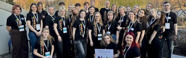Lõuna-Eesti õpilasfirmad osalesid esmakordselt rahvusvahelisel laadal Viinis