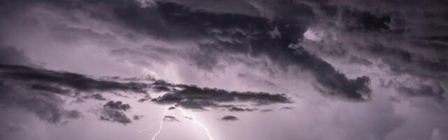 Sünoptik: täna (12.03) hommikul registreerisid välgudetektorid Võru lähistel äikest