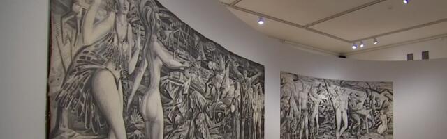 Tartu kunstimuuseumis avati Albert Gulgi isikunäitus "Polaaröö"
