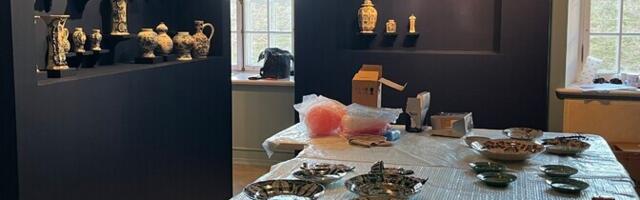 Näitusel "Delfti sinine" esitleb oma unikaalset kogu arheoloog Heikki Pauts