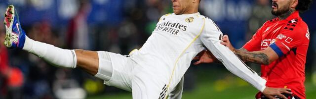 Mbappé jääb Reali kordusmängust Benficaga eemale