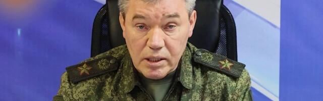 ISW: Gerassimovi väitel on Venemaa aasta algusest Ukrainas vallutanud üle kahe korra rohkem maad, kui teatavad muud Vene allikad