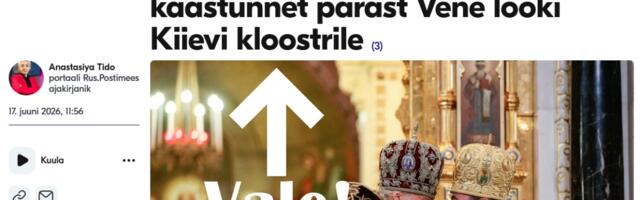 Postimees avaldas Ukraina õigeusukiriku kohta valeinfot