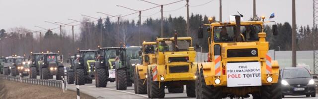 „Kui tarvis, oleme sügisel tagasi!“ Põllumehed on valmis oma traktorid uuesti linna ajama