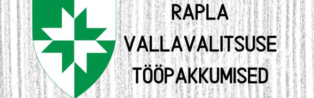 Rapla Vallavalitsuse tööpakkumised