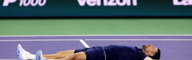 Hästi alustanud Djokovic kaotas Indian Wellsis tiitlikaitsjale