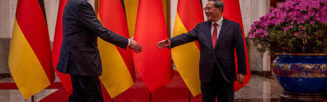 Merz püüab Pekingis tasakaalustada kaubandussuhteid Hiinaga