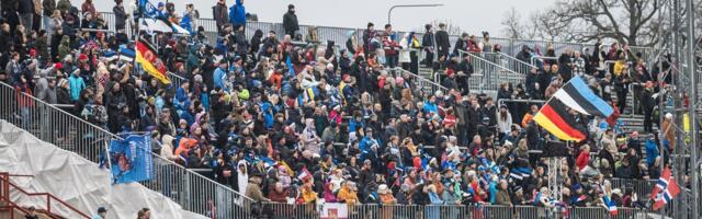 FOTOD | Otepää MK avapäev tõi raja äärde 4000 laskesuusafänni, laupäevaks on müüdud üle 15 000 pileti