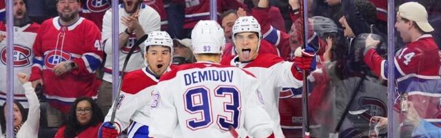 Canadiens astus ida tippudele sammukese lähemale