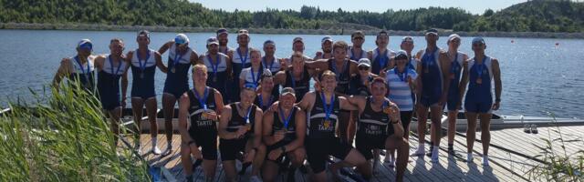 UT sports club’s men’s eight won their first-ever Estonian championship title