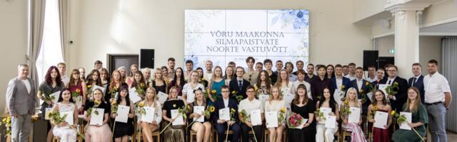 Võru maakond tunnustas 2026. aasta silmapaistvaid noori