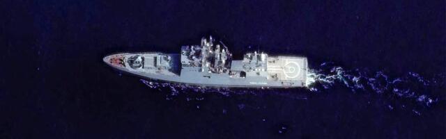 Daily Telegraph_ varilaevastiku laevad liikusid läbi La Manche’i Vene sõjalaeva saatel