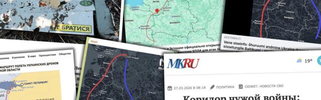 Puust ja punaseks. Venemaa käivitas droonirünnakute ajal infoopi Eesti vastu. Ja siis haaras sellest kinni EKRE