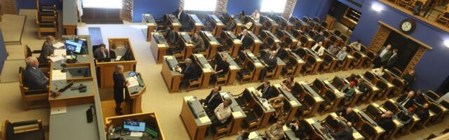Riigikogu võttis vastu erakondade rahastamise kontrolli tõhustava seaduse